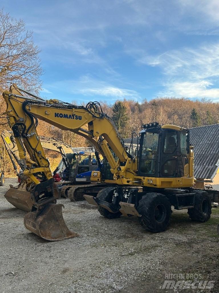 Komatsu Pw118mr11 Excavatoare cu roti