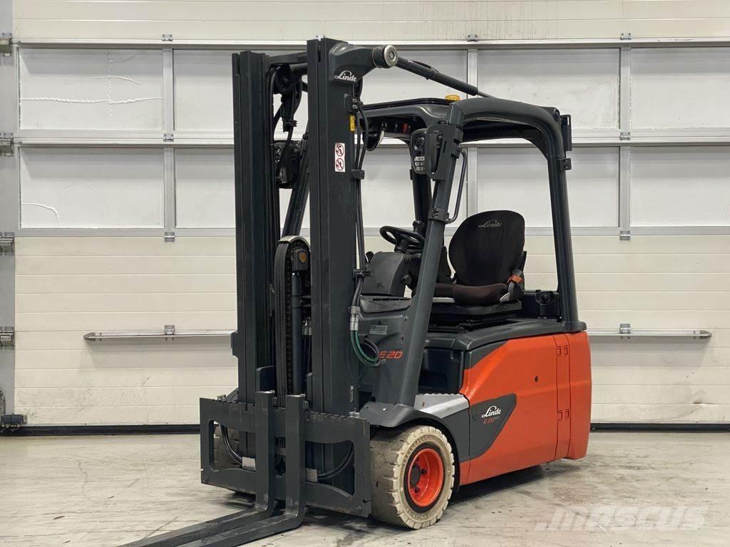 Linde E20L-02 Stivuitor electric