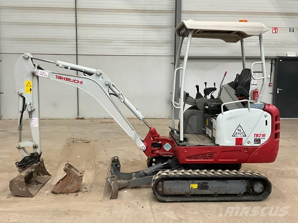 Takeuchi TB 216 Mini excavatoare < 7t