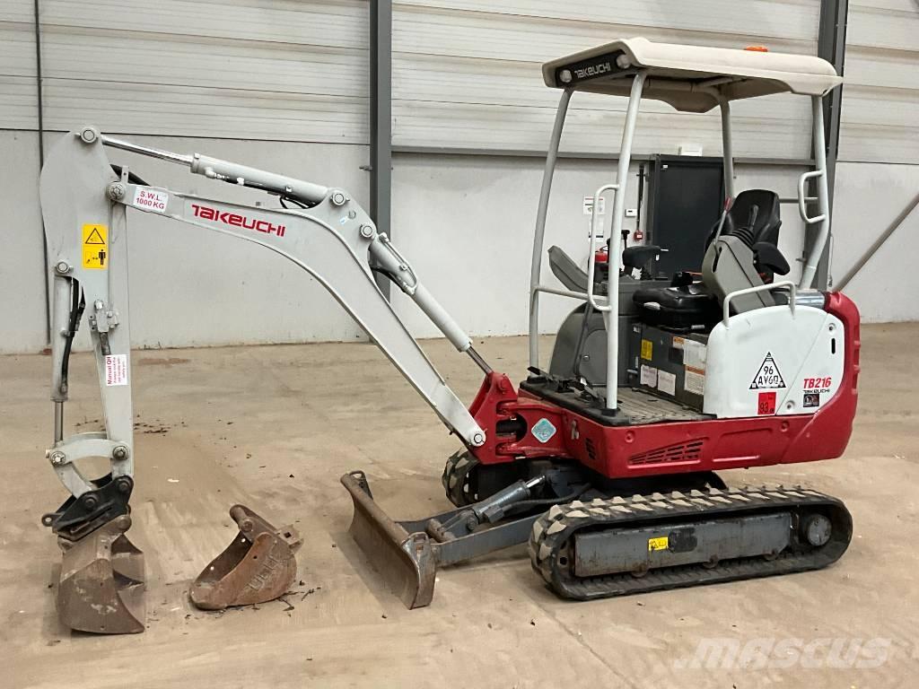 Takeuchi TB 216 Mini excavatoare < 7t