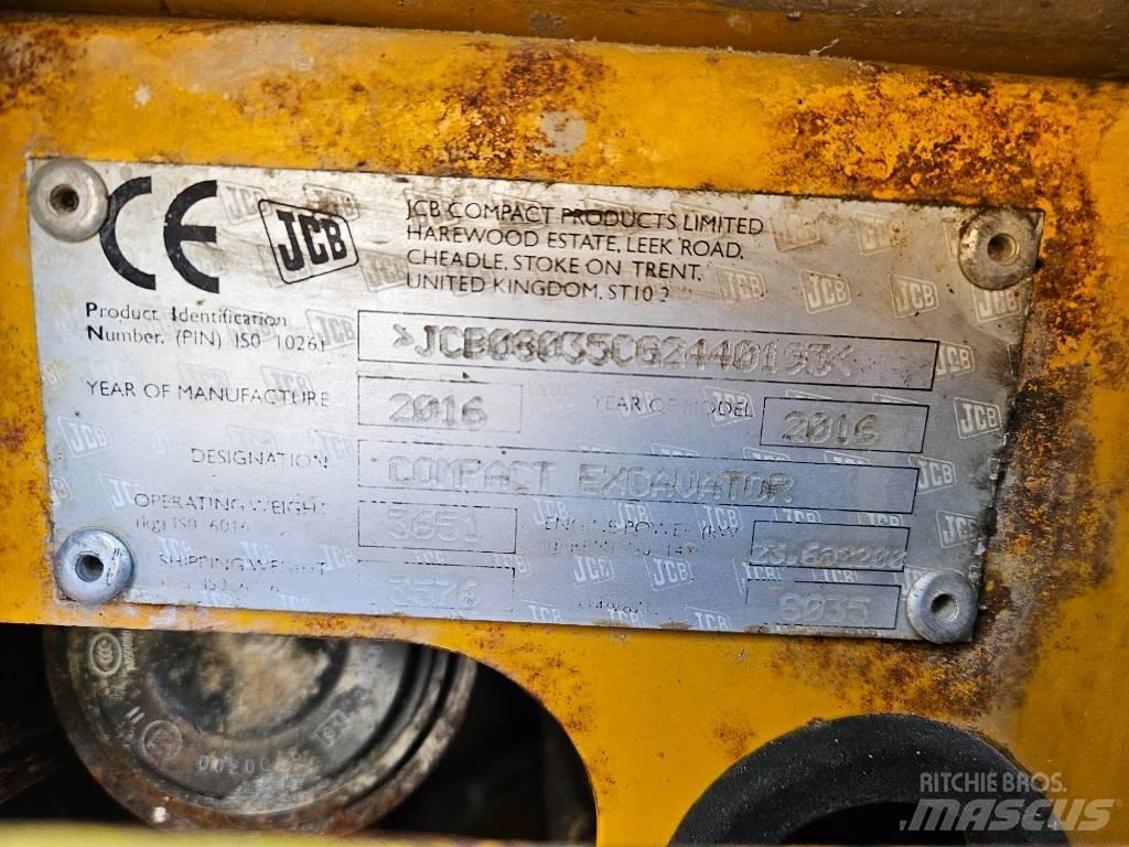 JCB 8035 Mini excavatoare < 7t