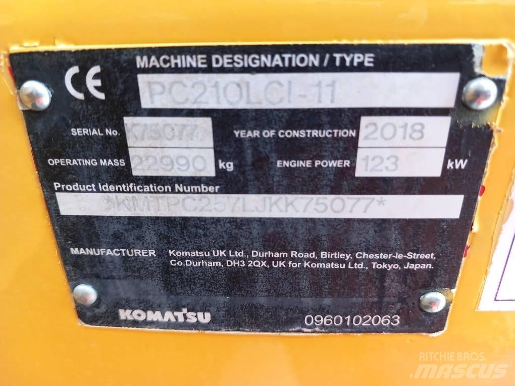 Komatsu PC210LCI-11 Excavatoare pe șenile
