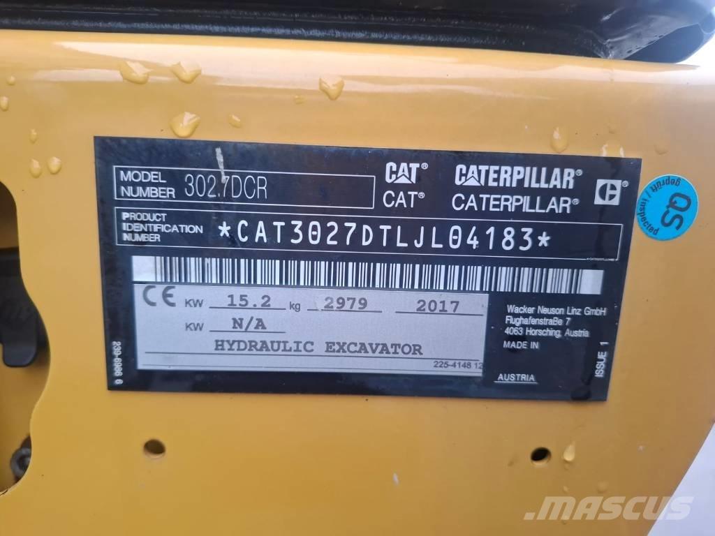 CAT 302.7 D CR Mini excavatoare < 7t