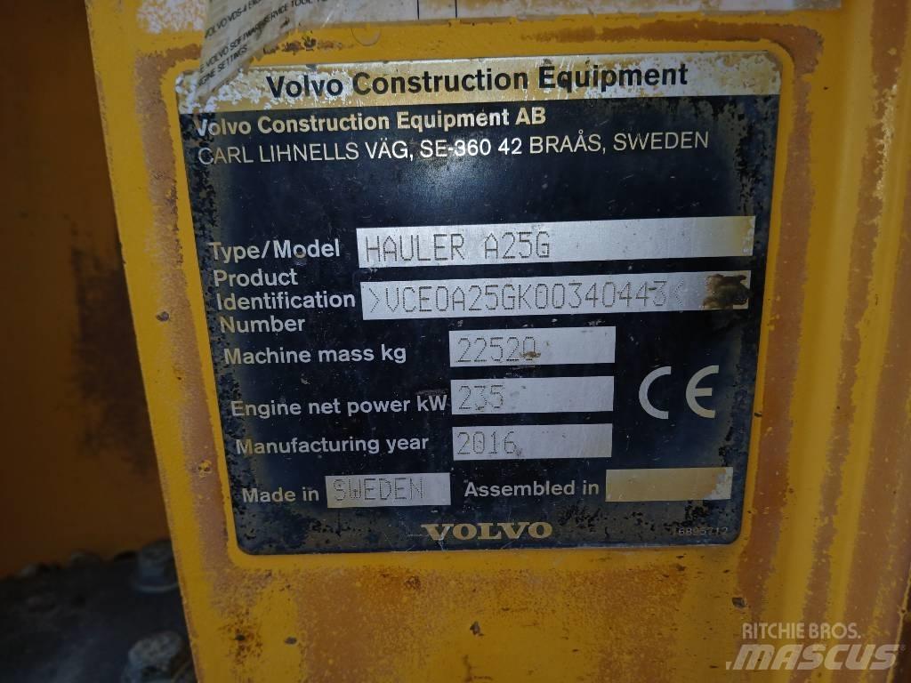 Volvo A 25 G Transportoare articulate