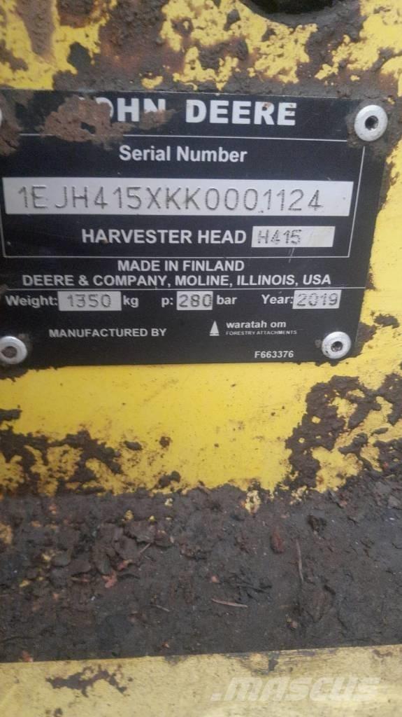 John Deere 1270 E Combine forestiere