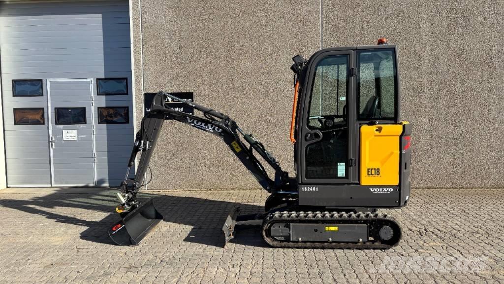 Volvo EC 18 Electric Mini excavatoare < 7t