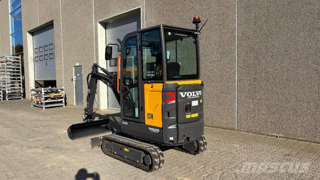 Volvo EC 18 Electric Mini excavatoare < 7t