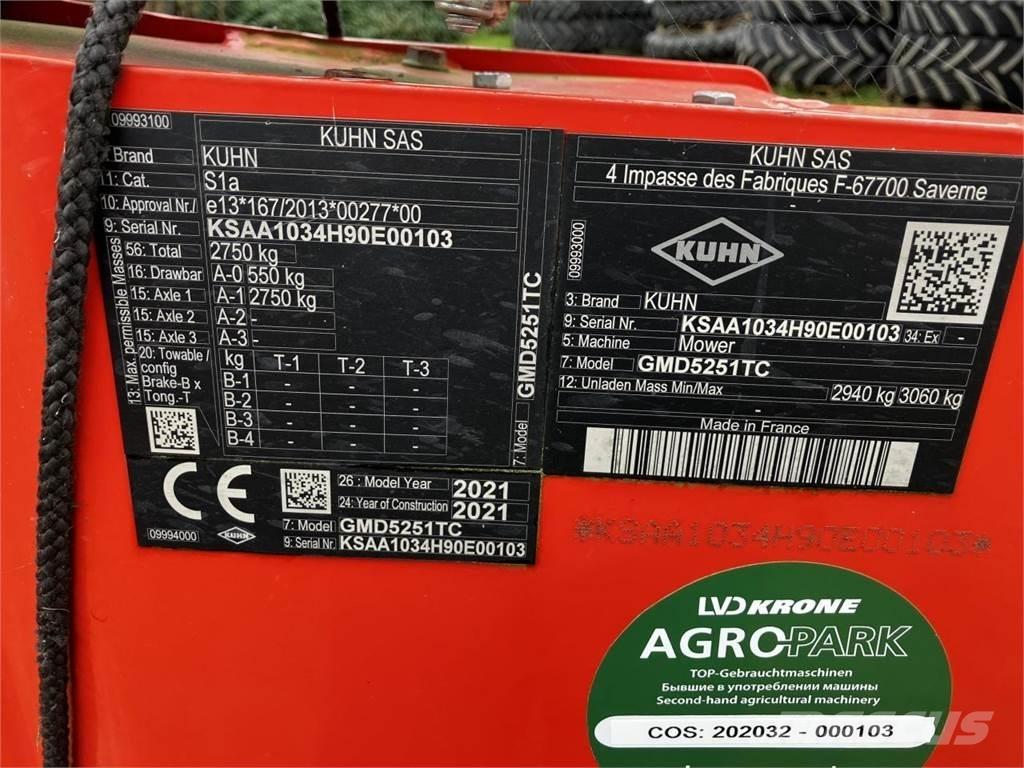 Kuhn GMD5251TC Cositoare de iarba