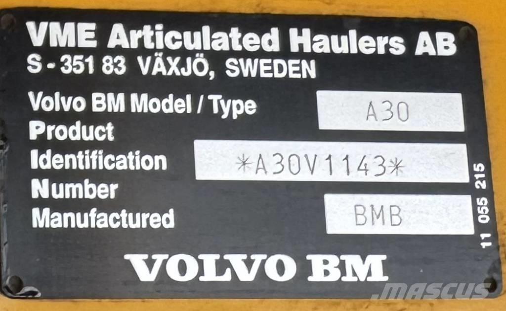 Volvo A 30 Transportoare articulate