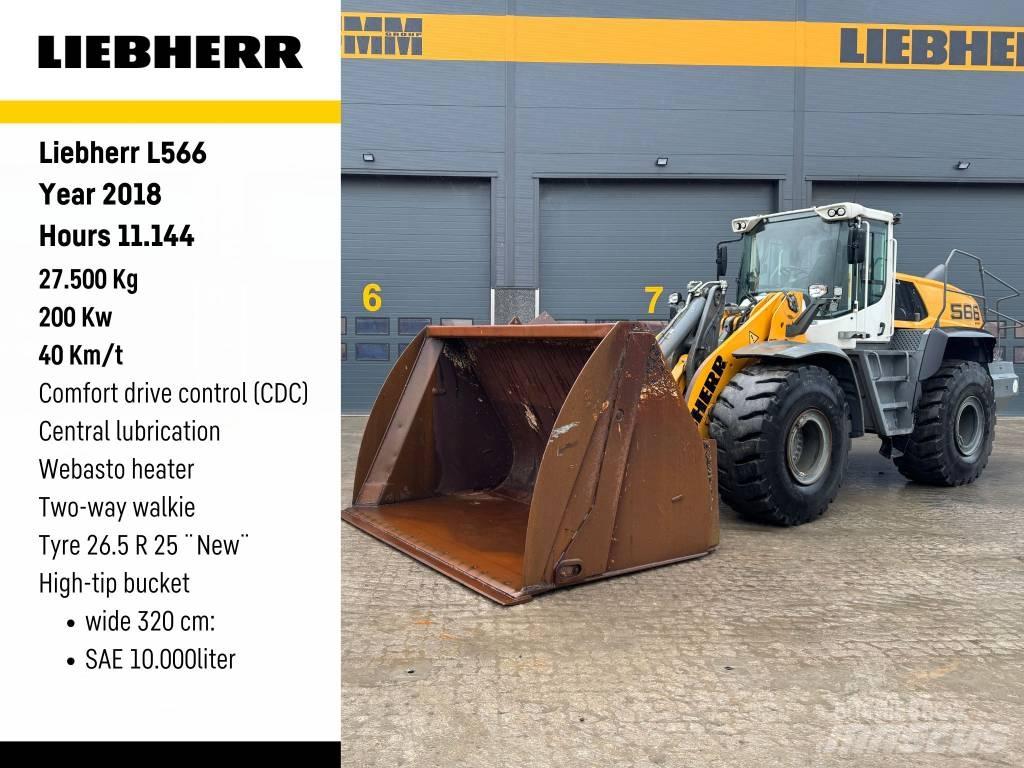 Liebherr L 566 Incarcator pe pneuri