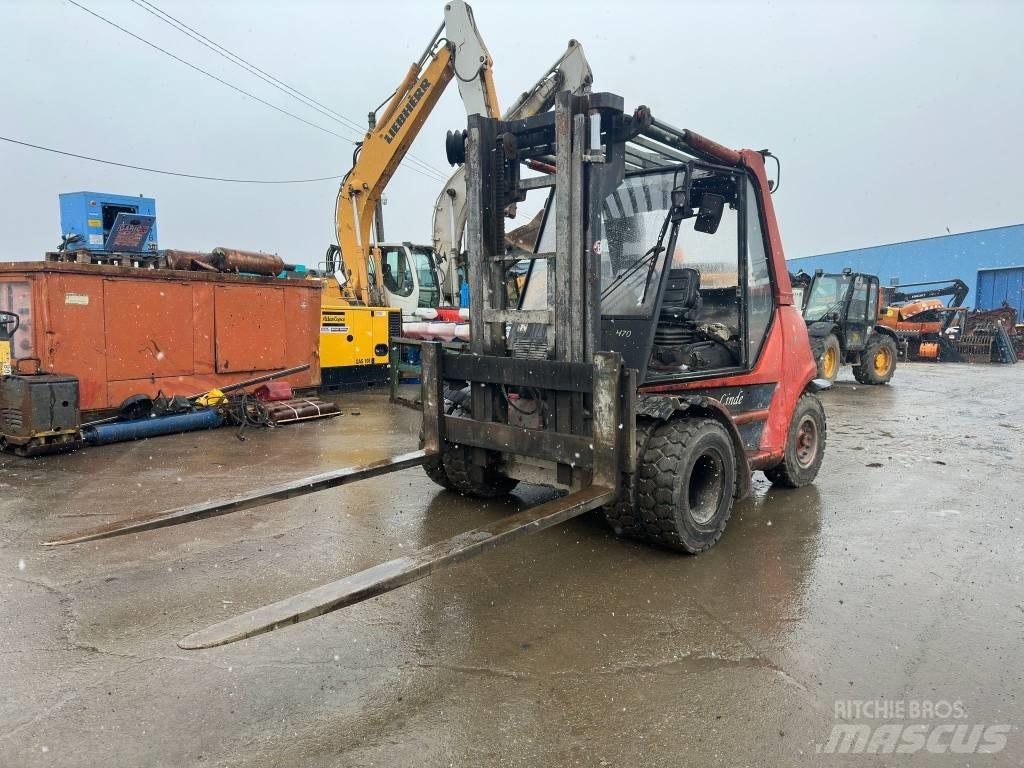 Linde H70D Stivuitor diesel
