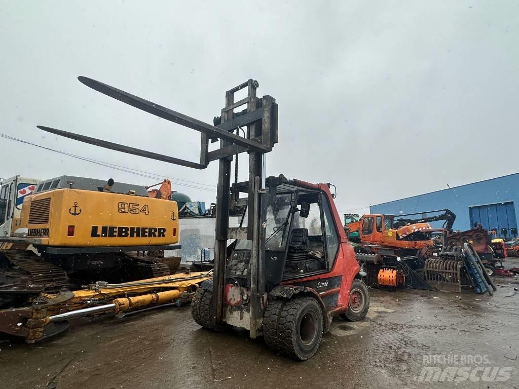 Linde H70D Stivuitor diesel