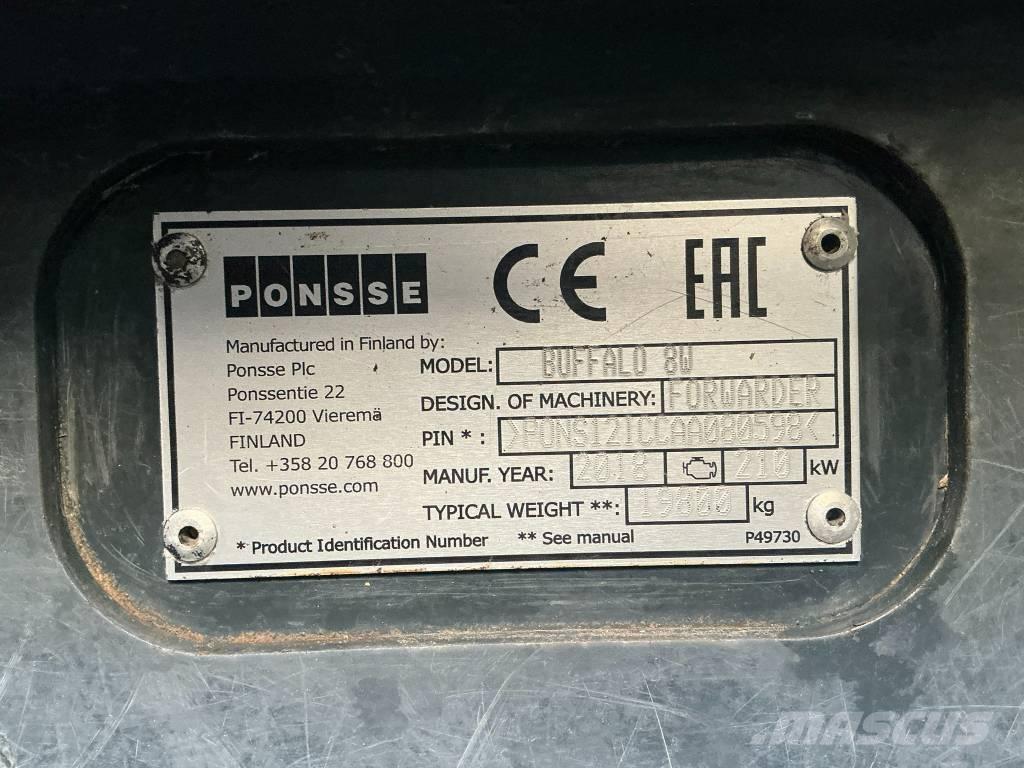 Ponsse Buffalo Transportoare