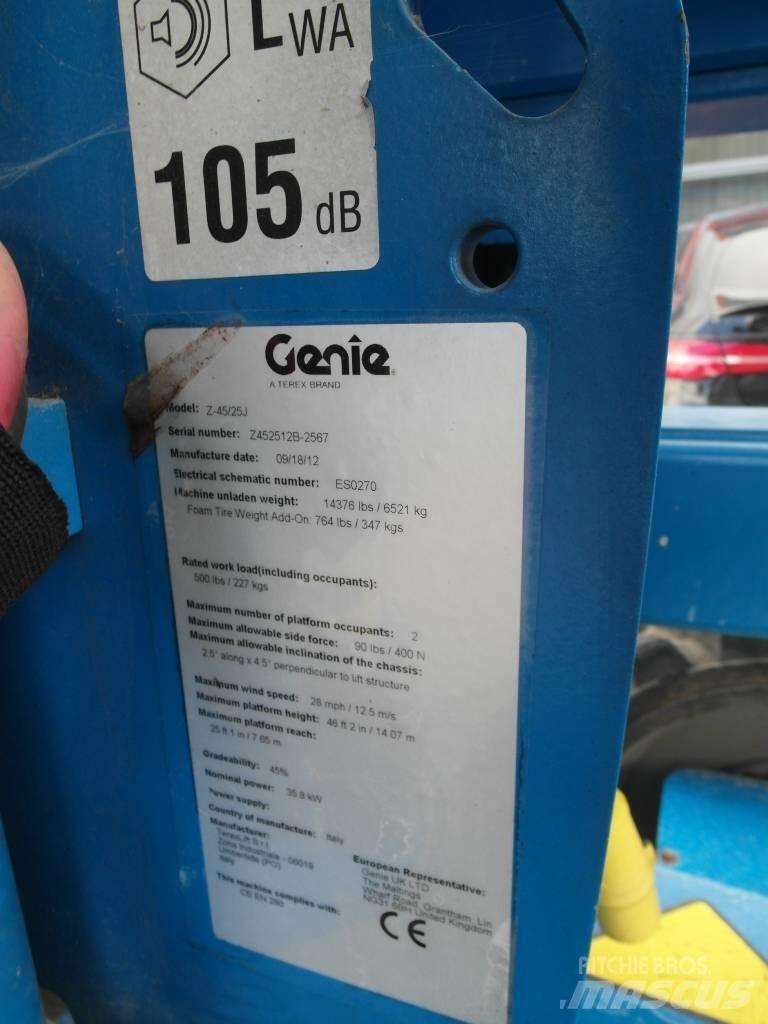 Genie Z 45/25 J Nacele cu brat articulat