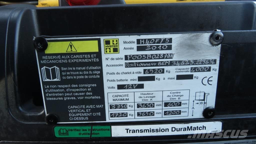 Hyster H4.0FT5 Stivuitor GPL