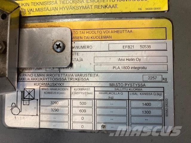Mitsubishi FB15PNT Stivuitor electric