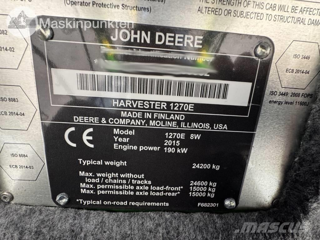 John Deere 1270 E Combine forestiere