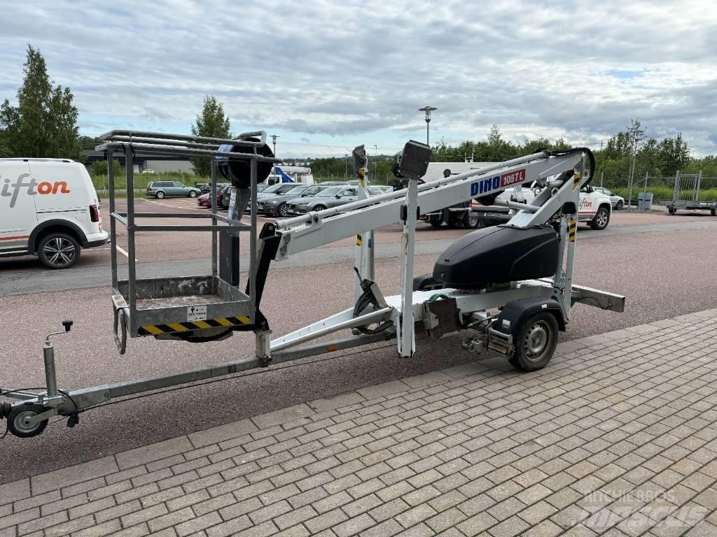 Dino 105 TL Skylift Platforme aeriene montate pe remorca