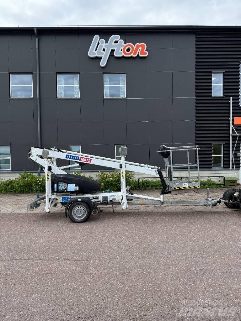 Dino 105 TL Skylift Platforme aeriene montate pe remorca
