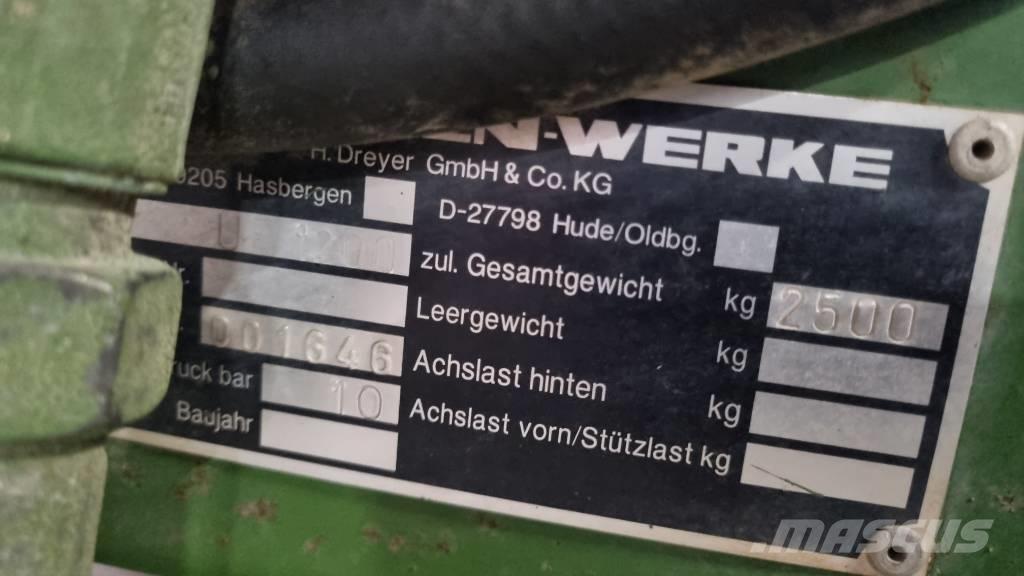 Amazone UF 1200 Pulverizatoare spayers