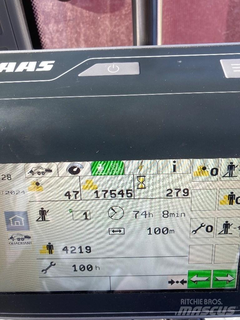 CLAAS Quadrant 4000 Baler dreptunghiular