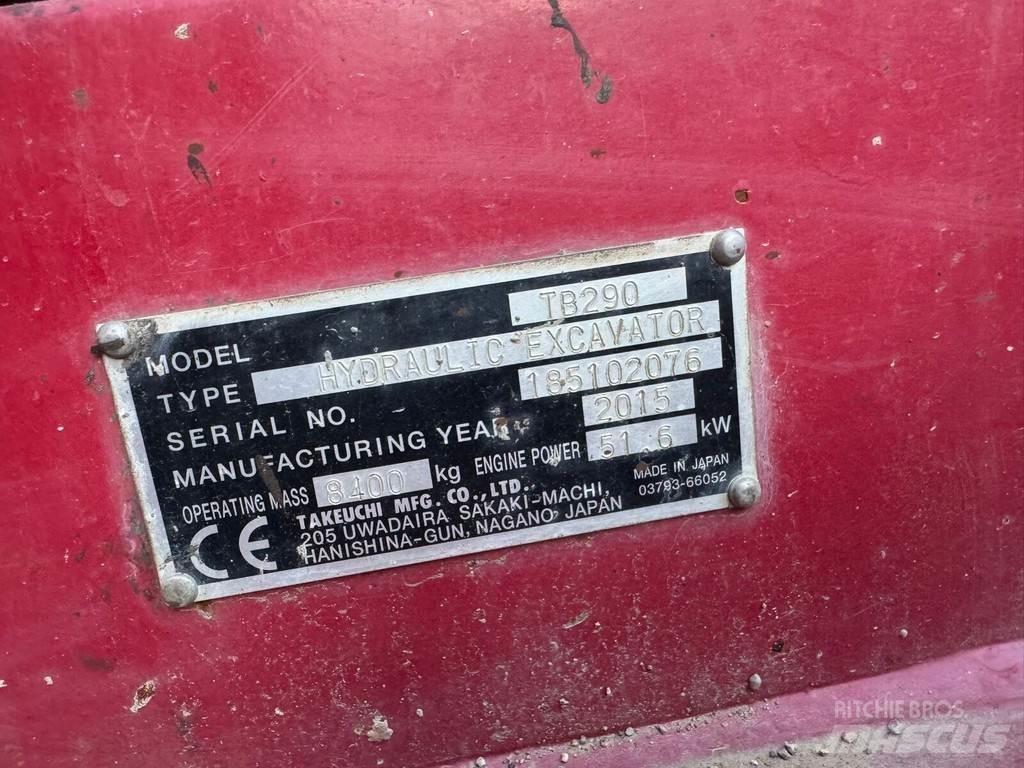 Takeuchi TB 290 Excavatoare pe șenile
