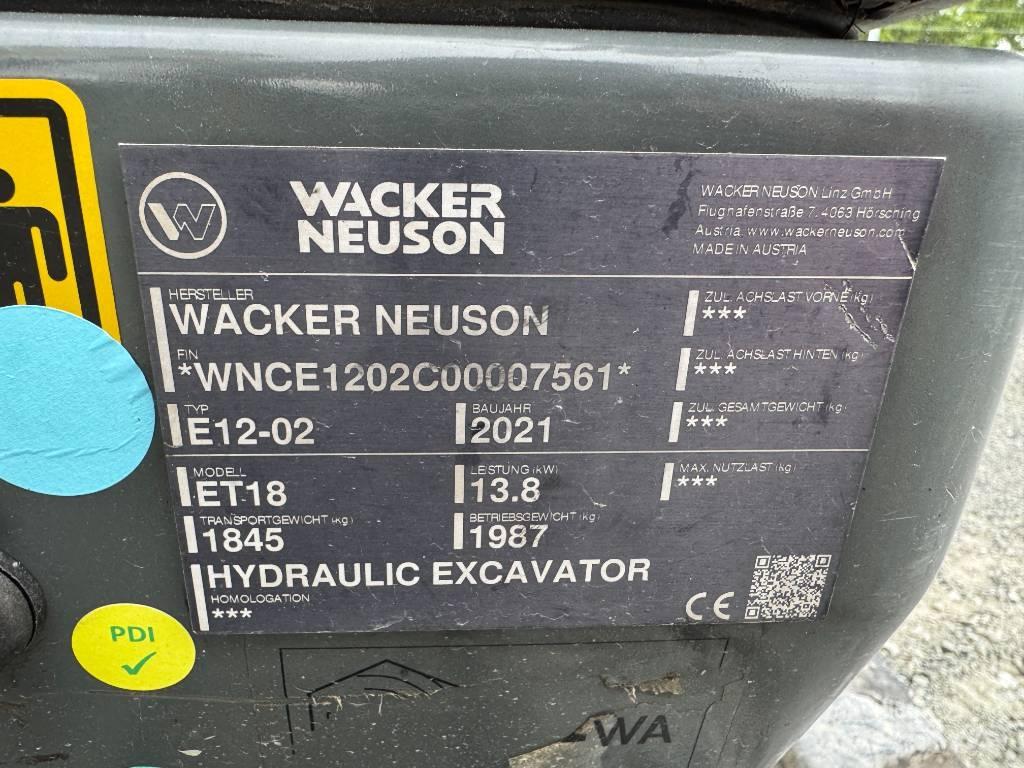Wacker Neuson ET18 Excavatoare pe șenile
