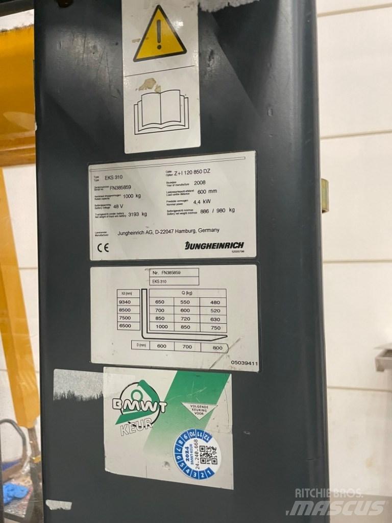 Jungheinrich EKS 310 Stivuitoare pentru comisionare(logistica)