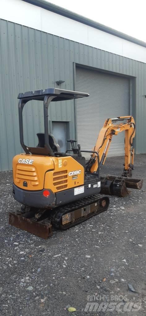 CASE CX18C CANOPY Mini excavatoare < 7t