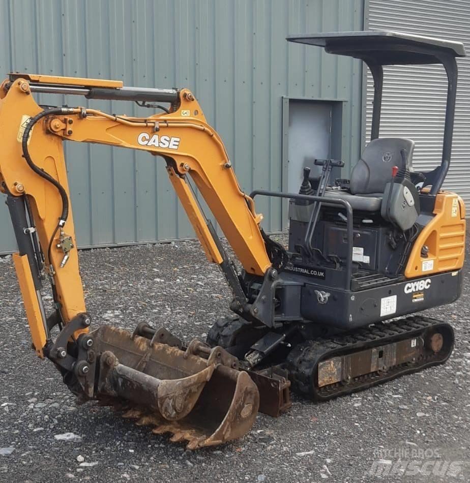 CASE CX18C CANOPY Mini excavatoare < 7t