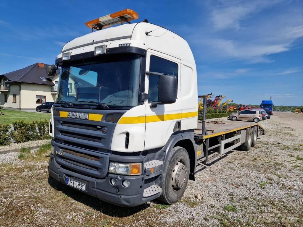 Scania P 400 Camioane platforma/prelata