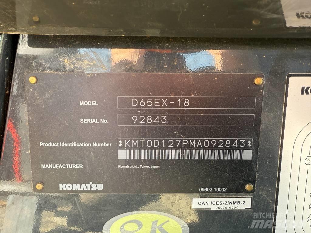 Komatsu D65EX-18 Buldozere pe senile