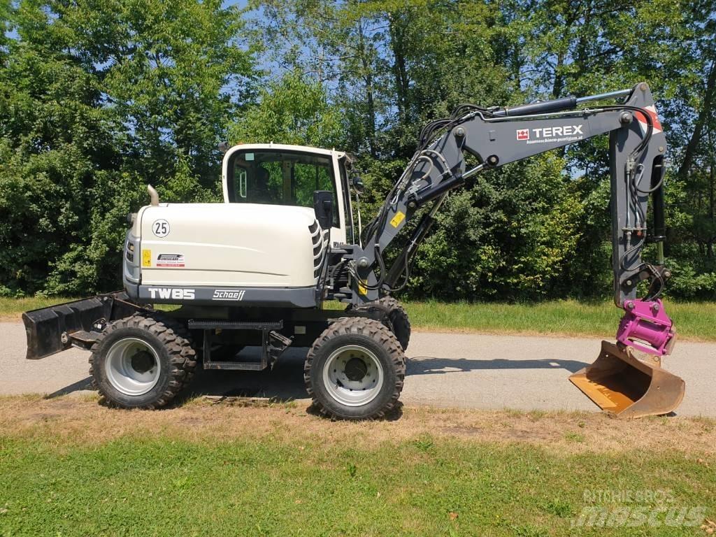 Terex TW 85 Excavatoare cu roti