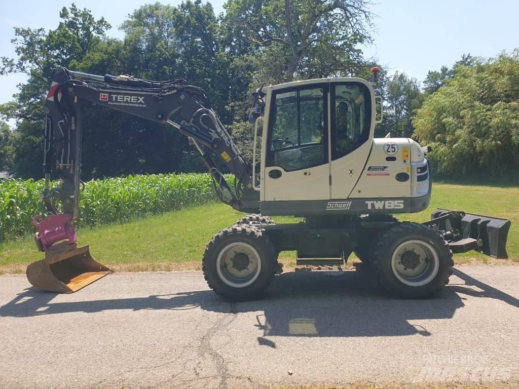 Terex TW 85 Excavatoare cu roti