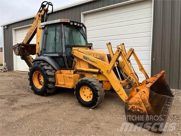 CASE 590SL Buldoexcavatoare