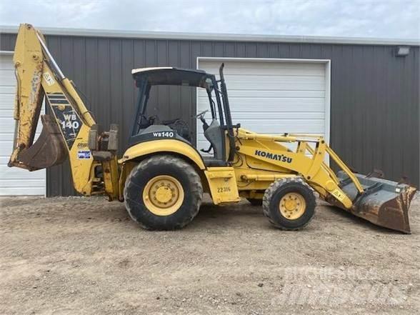 Komatsu WB140 Buldoexcavatoare