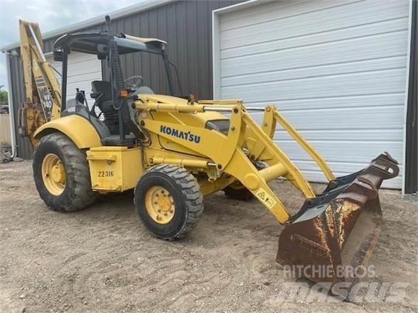 Komatsu WB140 Buldoexcavatoare