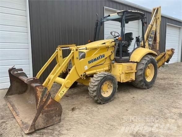 Komatsu WB140 Buldoexcavatoare