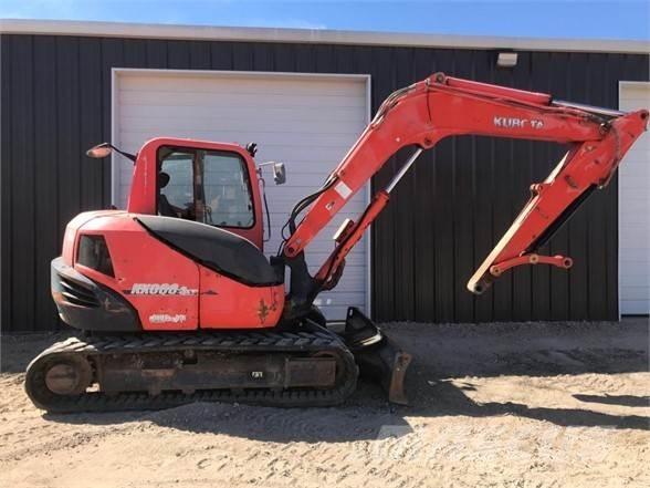 Kubota KX080-4 Excavatoare pe șenile
