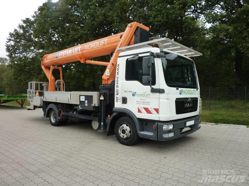 Ruthmann T 330 Platforme aeriene montate pe camion