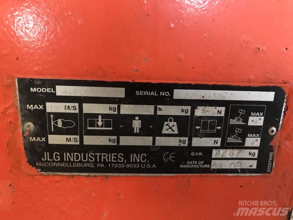 JLG 460 SJ Nacele cu brat telescopic
