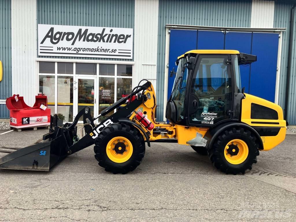 JCB DEMO 407AG Incarcator pe pneuri