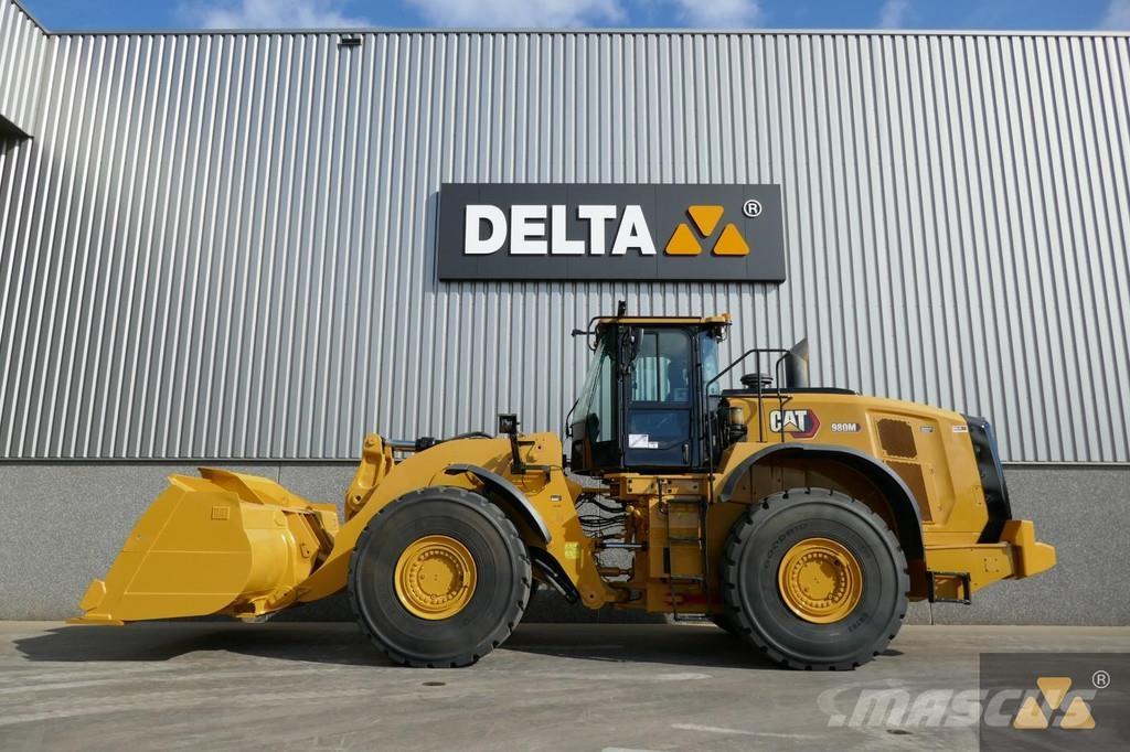 CAT 980M Incarcator pe pneuri