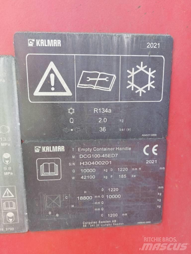 Kalmar DCG100-45ED7 Stivuitoare de containere