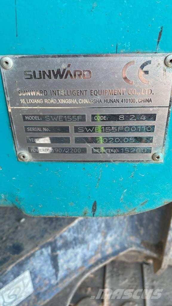 Sunward SWE 155 F Excavatoare pe șenile
