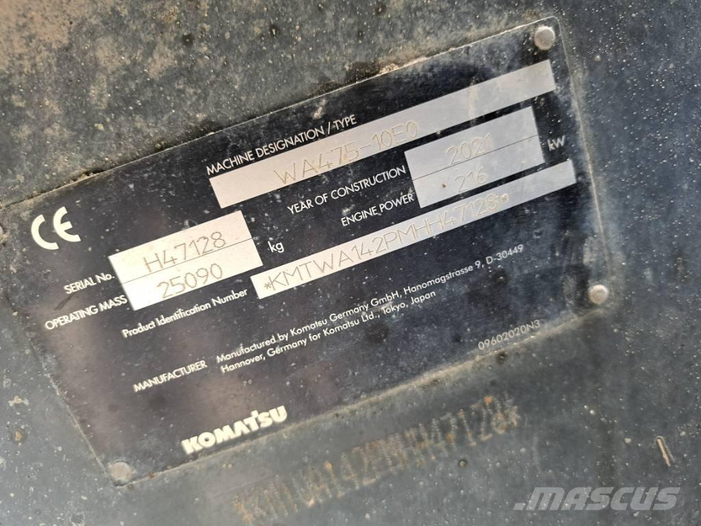 Komatsu WA475-10E0 Incarcator pe pneuri