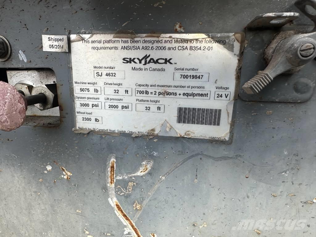 SkyJack SJ 4632 Platforme foarfeca