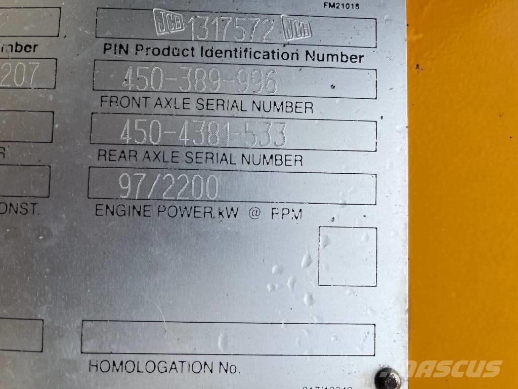 JCB 416 HT Incarcator pe pneuri