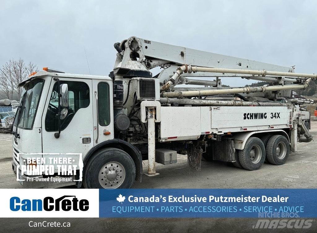 Schwing 34x Pompa pentru beton