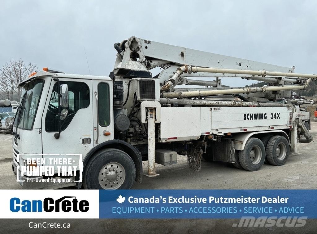 Schwing 34x (#1019) Pompa pentru beton